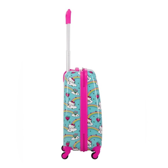 💗 NEW! Hello Kitty Hardcase Carry-On Luggage - Picture 6 of 10